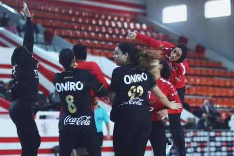 سيدات يد الأهلي تفوز على الزمالك في قمة دوري السيدات